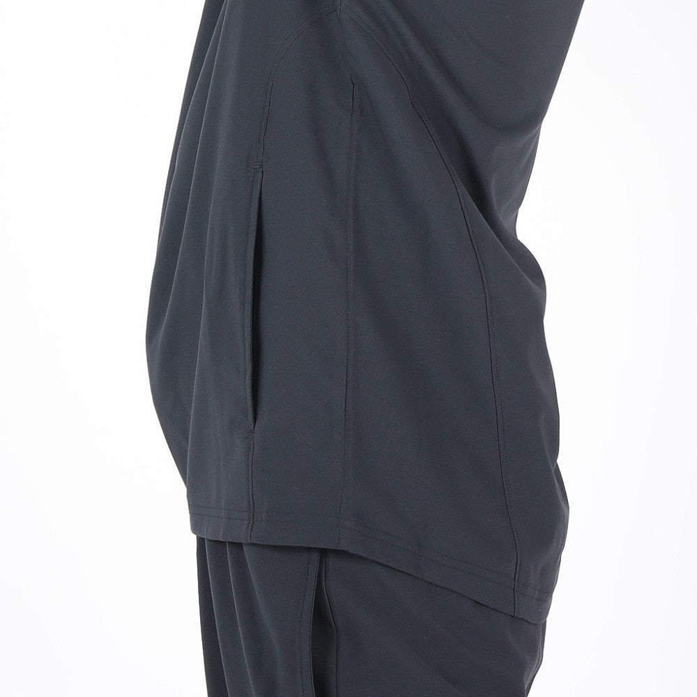 ジャケット ブラック 黒 フレッシュ ウーブン フルジップ ジャケット 1384815 001