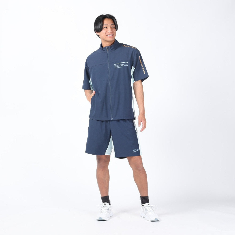 絶耐撥水UV STROSSWU 半袖ジャケット WU4S0004-TR851-GRSD NVY