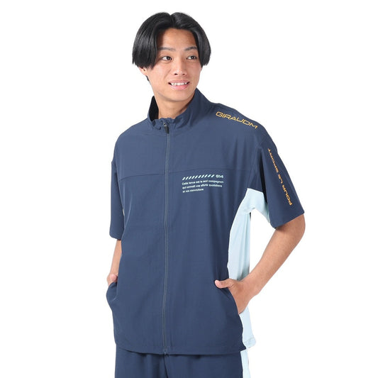 絶耐撥水UV STROSSWU 半袖ジャケット WU4S0004-TR851-GRSD NVY