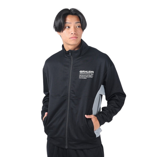 DPLIGHT ウォームアップジャケット WU4S0008-TR851-GRSD BLK