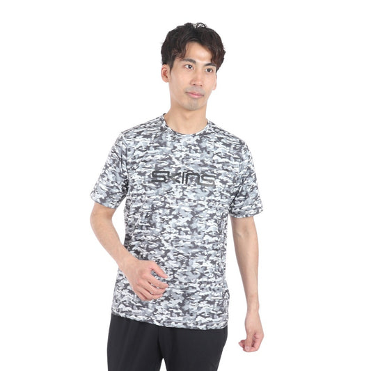 アクティブウェア プリント Tシャツ 184-21340-113