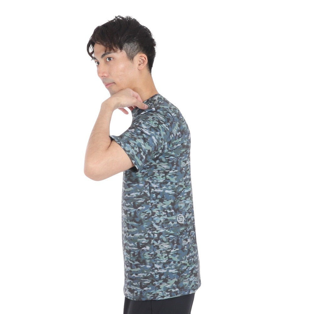 アクティブウェア プリント Tシャツ 184-21340-126