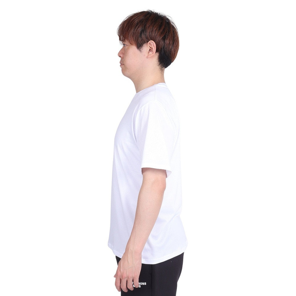 ドライプラス 1point 半袖Tシャツ CT4S0034-TR863-GRES WHT ワンポイント シンプル 白T 白 吸汗速乾 UVカット