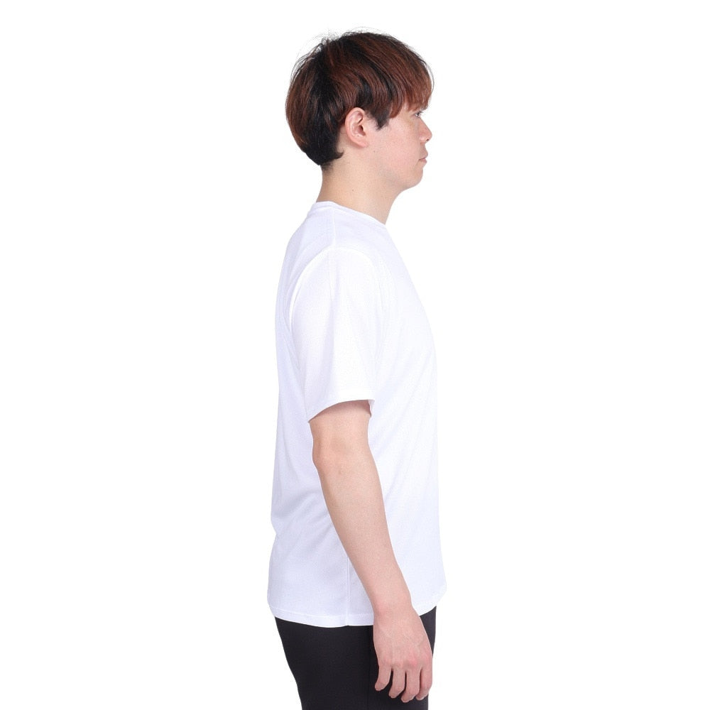 ドライプラス 1point 半袖Tシャツ CT4S0034-TR863-GRES WHT ワンポイント シンプル 白T 白 吸汗速乾 UVカット