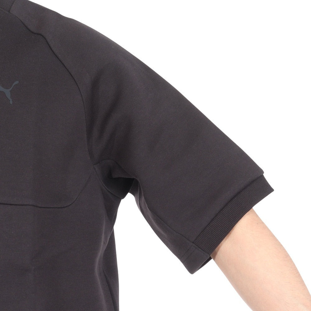プーマ テック スウェット Tシャツ 半袖 DK 681840 01 BLK