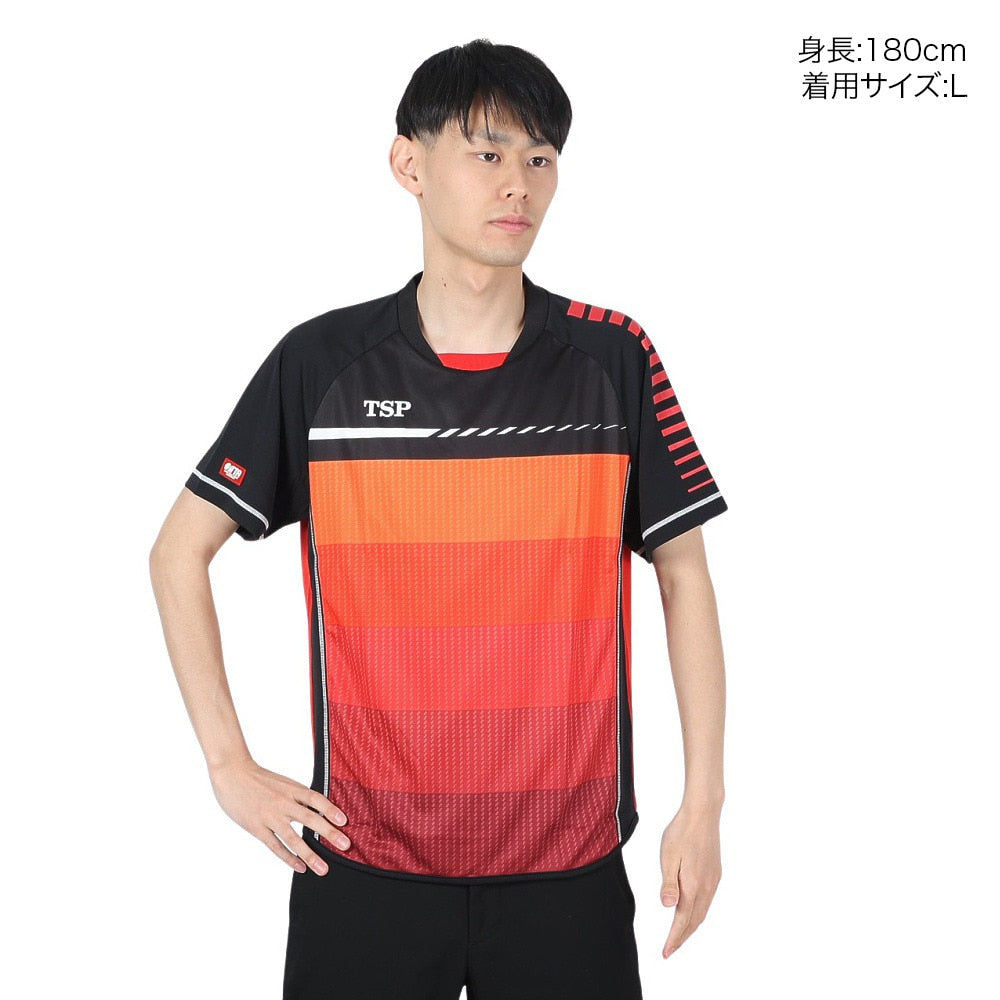 グラデレイヤーシャツ 031423 031423 0020 5点購入で8％OFF!【TSP-卓球