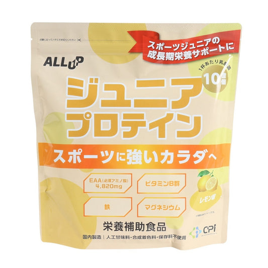 レモン味 600g 約30回分 ALLUP ジュニアプロテイン GWM32TK022