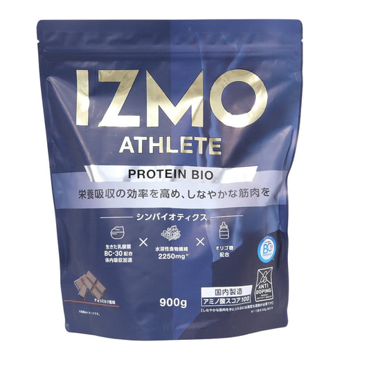 IZMO ATHLETE 900 プロテイン BIO チョコミルク風味 900g 約28食入