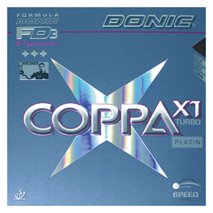 卓球ラバー コッパX1ターボ AL051 AA 【ドニック DONIC-卓球ラバー】