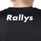 卓球 漢は黙ってオールフォア Tシャツ ALF-001-B【Rallys-卓球ウェア】