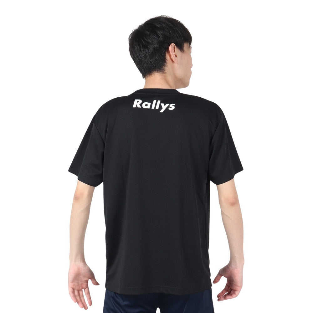 卓球 やっぱり時代はバックD Tシャツ BKD-001-B【Rallys-卓球ウェア】