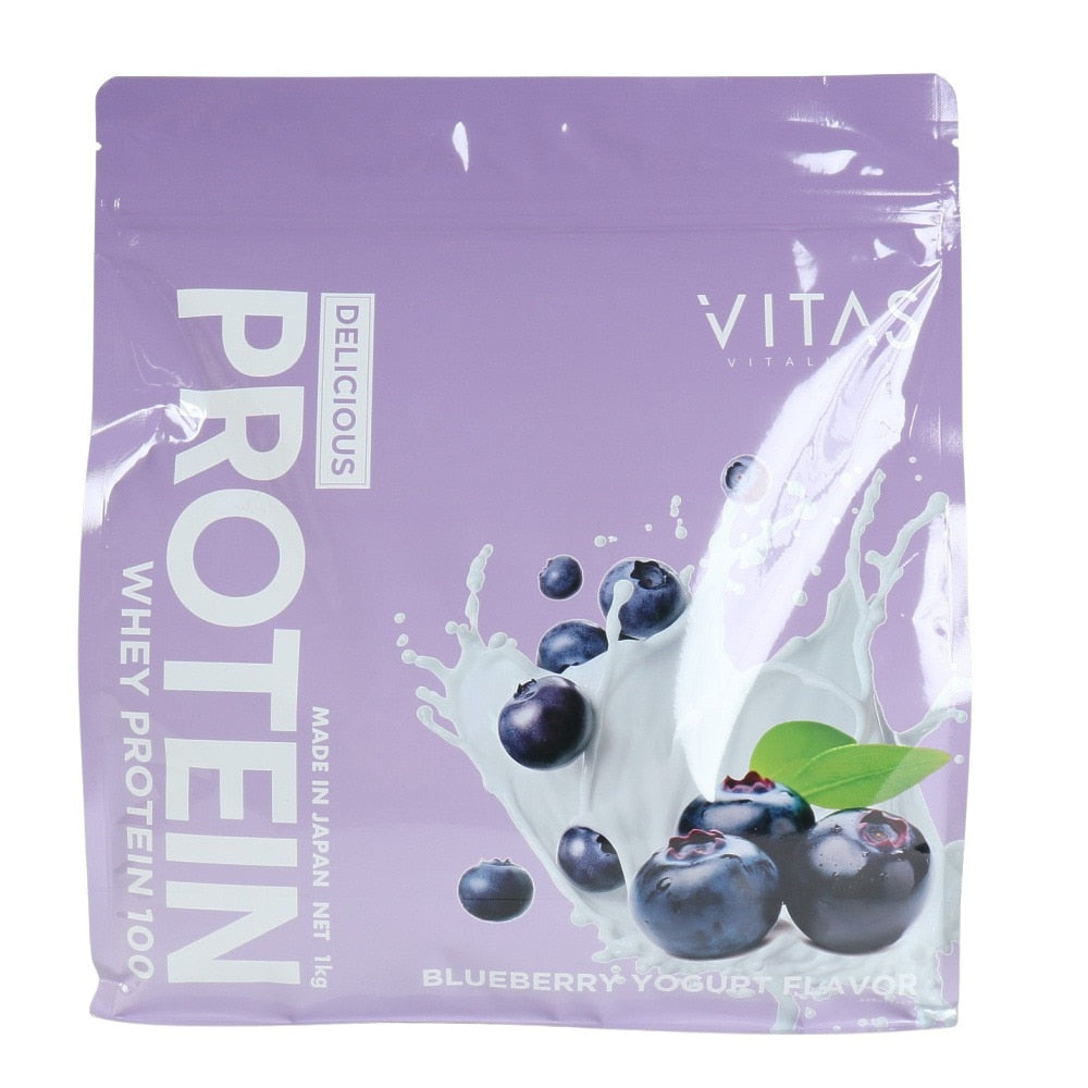 プロテイン WPC ブルーベリーヨーグルト 1kg デリシャスプロテイン 約31回分 ホエイプロテイン ホエイ タンパク質