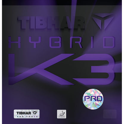 卓球ラバー ハイブリッド K3プロ PRO TJR176-BLK TJR176-BLK ﾊｲﾌﾞﾘｯﾄﾞ K3 PRO 【ティバー-卓球ラバー】