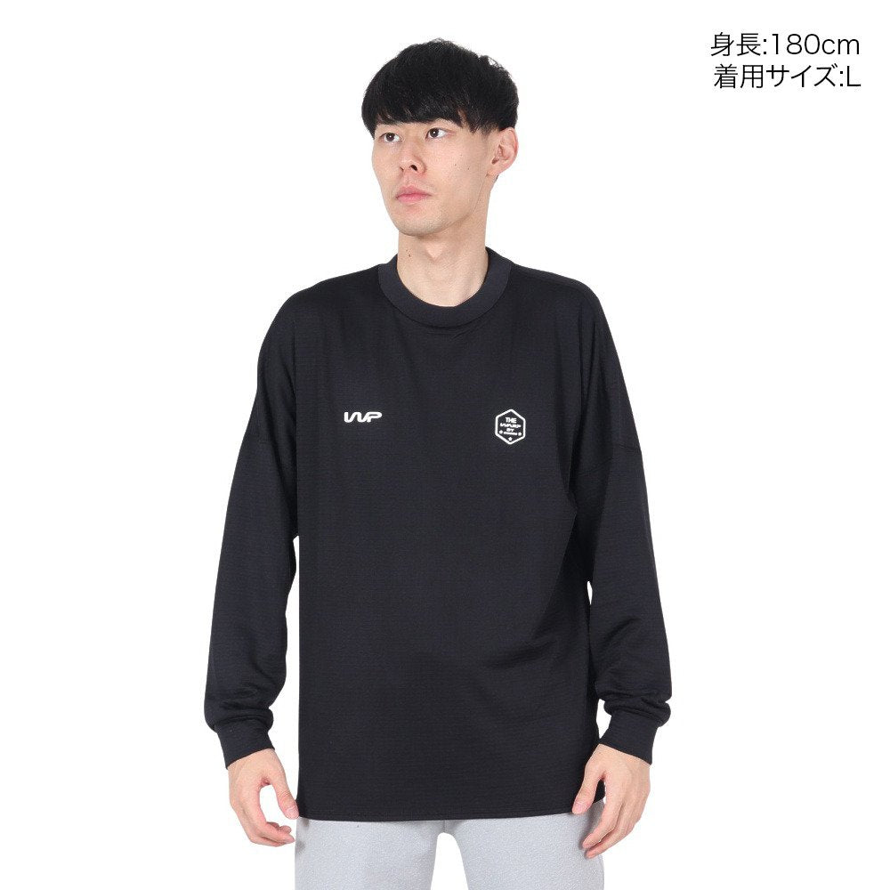 クルーネック ウォームシャツ WB3SJB11 BLK