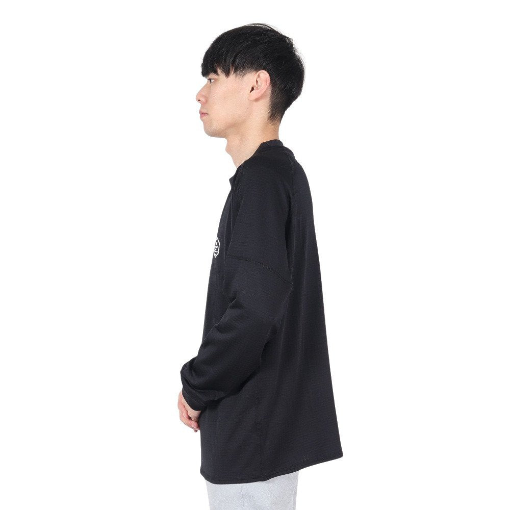 クルーネック ウォームシャツ WB3SJB11 BLK