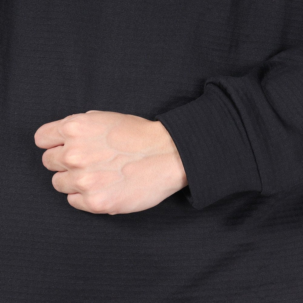 クルーネック ウォームシャツ WB3SJB11 BLK