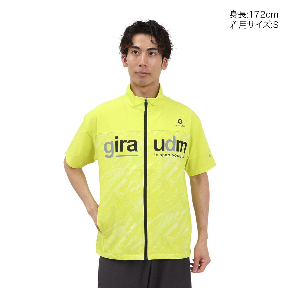 絶耐撥水 UV NEW CROSS 半袖ジャケット WU5S0010-TR851-GRSD FGRN