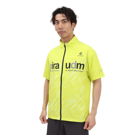 絶耐撥水 UV NEW CROSS 半袖ジャケット WU5S0010-TR851-GRSD FGRN