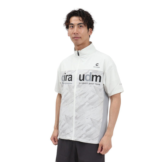 絶耐撥水 UV NEW CROSS 半袖ジャケット WU5S0010-TR851-GRSD IGRY