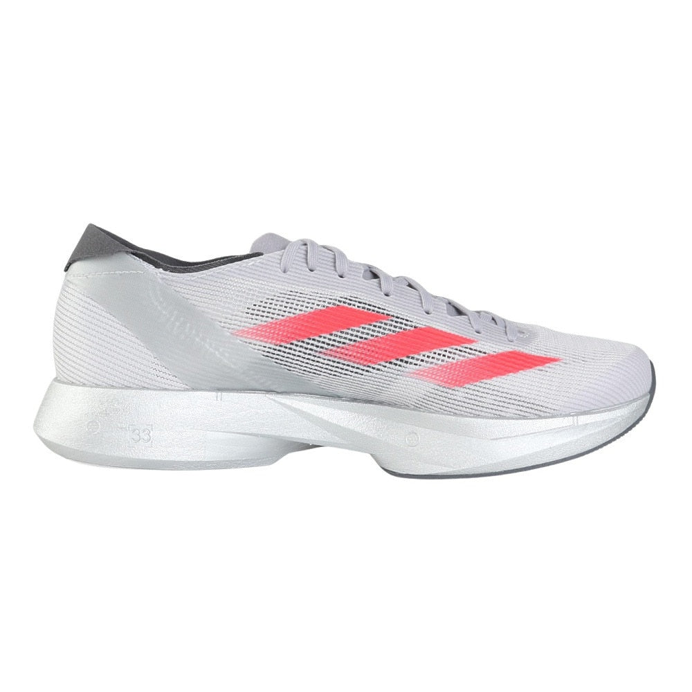 ランニングシューズ アディゼロタクミセン10 M グレー IG1979 スニーカー トレーニング 部活 マラソン サポート性 ホールド性