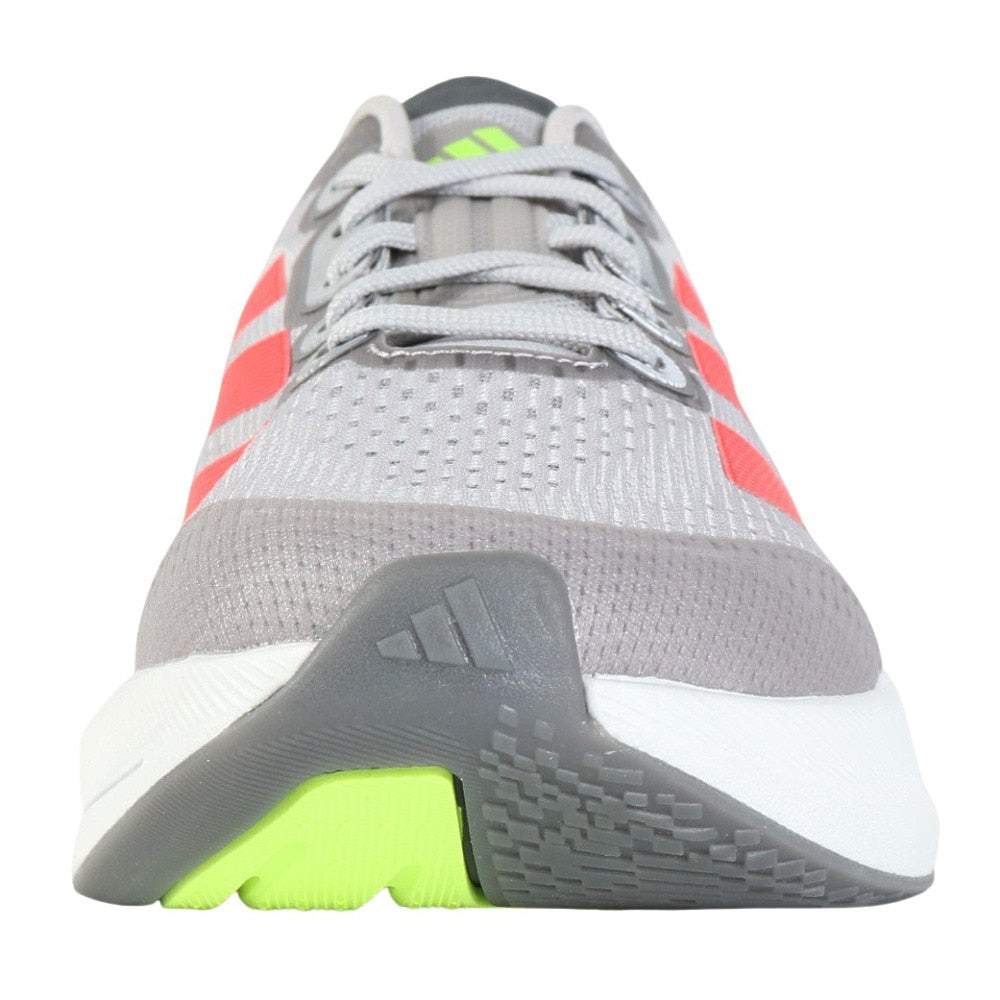 ランニングシューズ アディゼロデュラモスピード2 M グレー JQ2200 スニーカー ジョギング 部活 軽量 通気性
