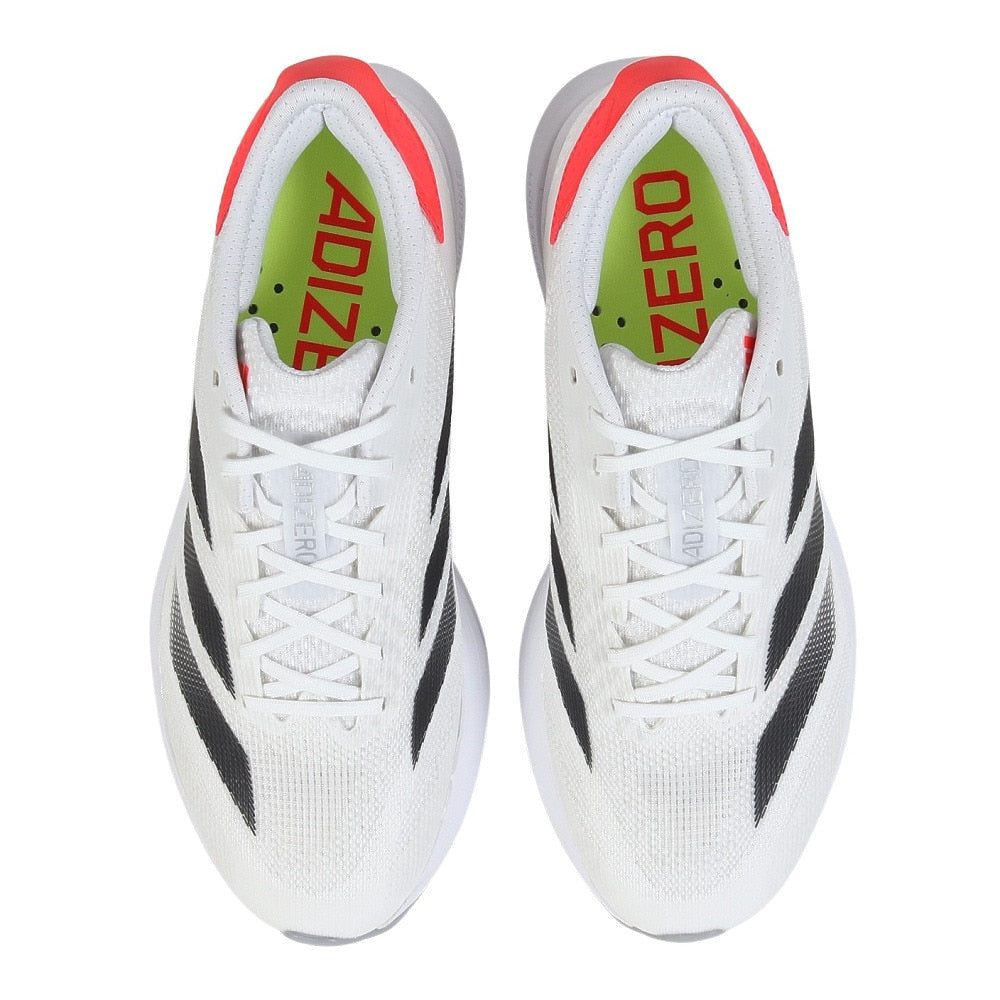 【注目モデル】【軽量】【2025年春夏新作】 アディゼロ SL2 ホワイト レッド JS1181 ランニングシューズ