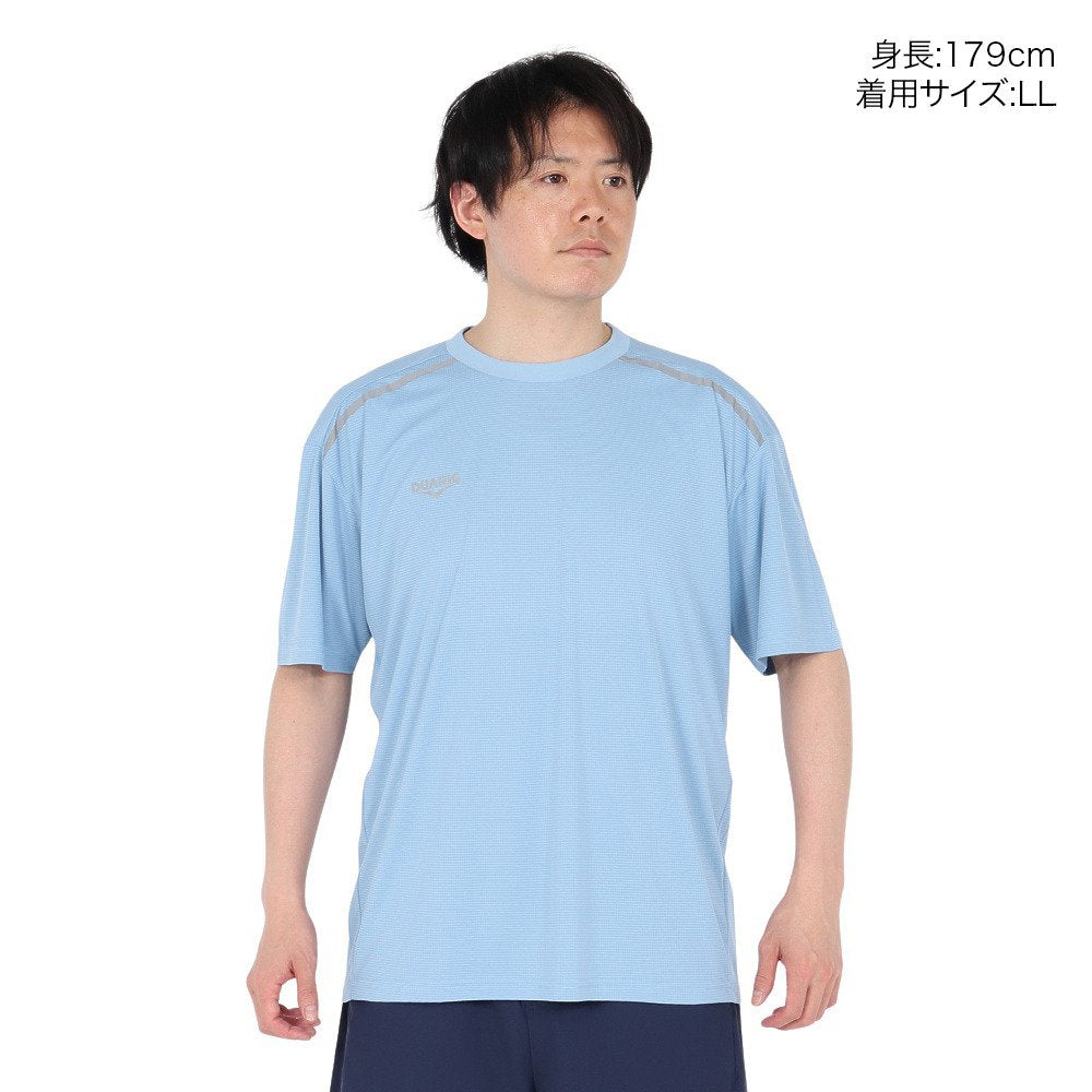 ドライプラス A15UV メッシュ半袖Tシャツ 5S0023-TRCT-863GC BLU
