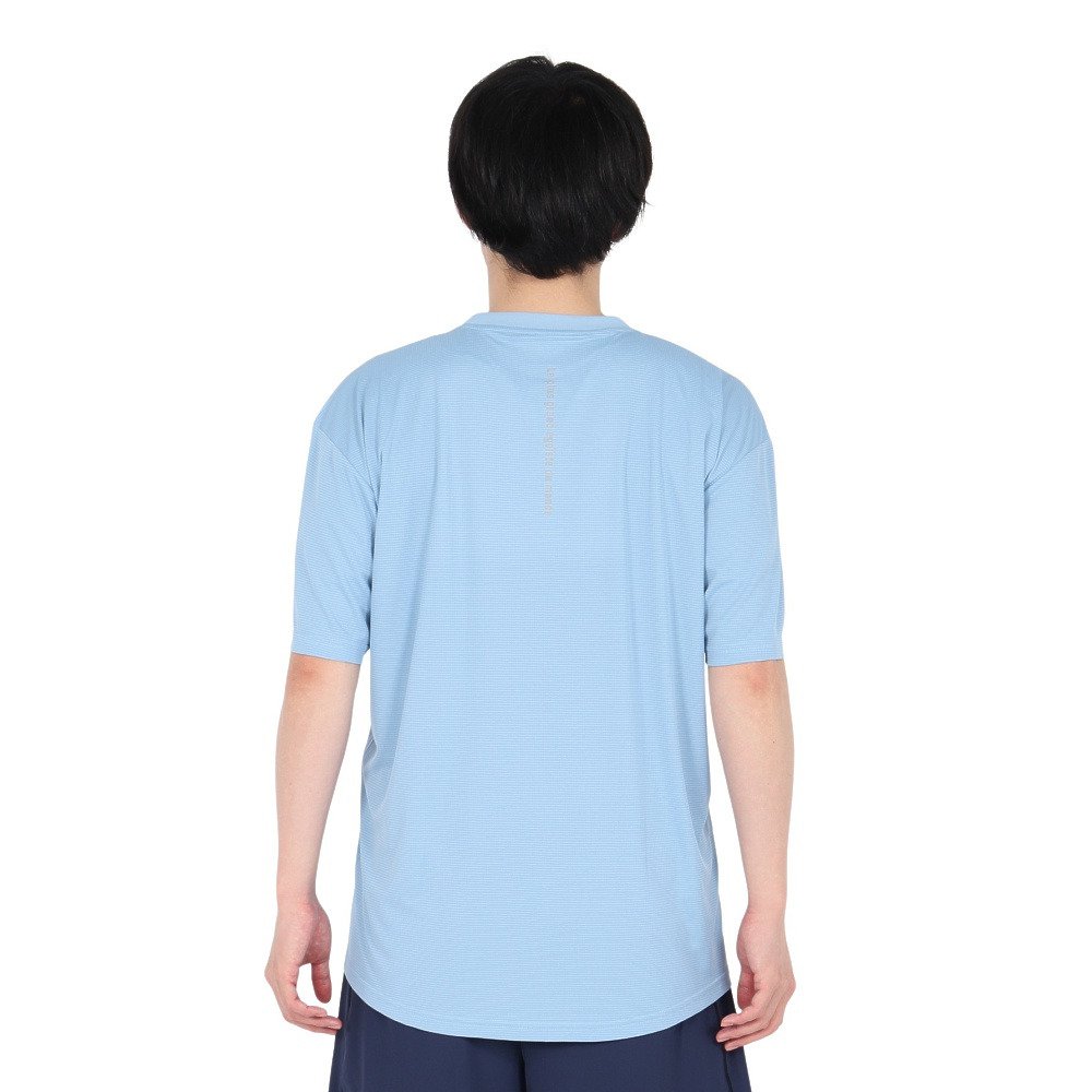 ドライプラス A15UV メッシュ半袖Tシャツ 5S0023-TRCT-863GC BLU