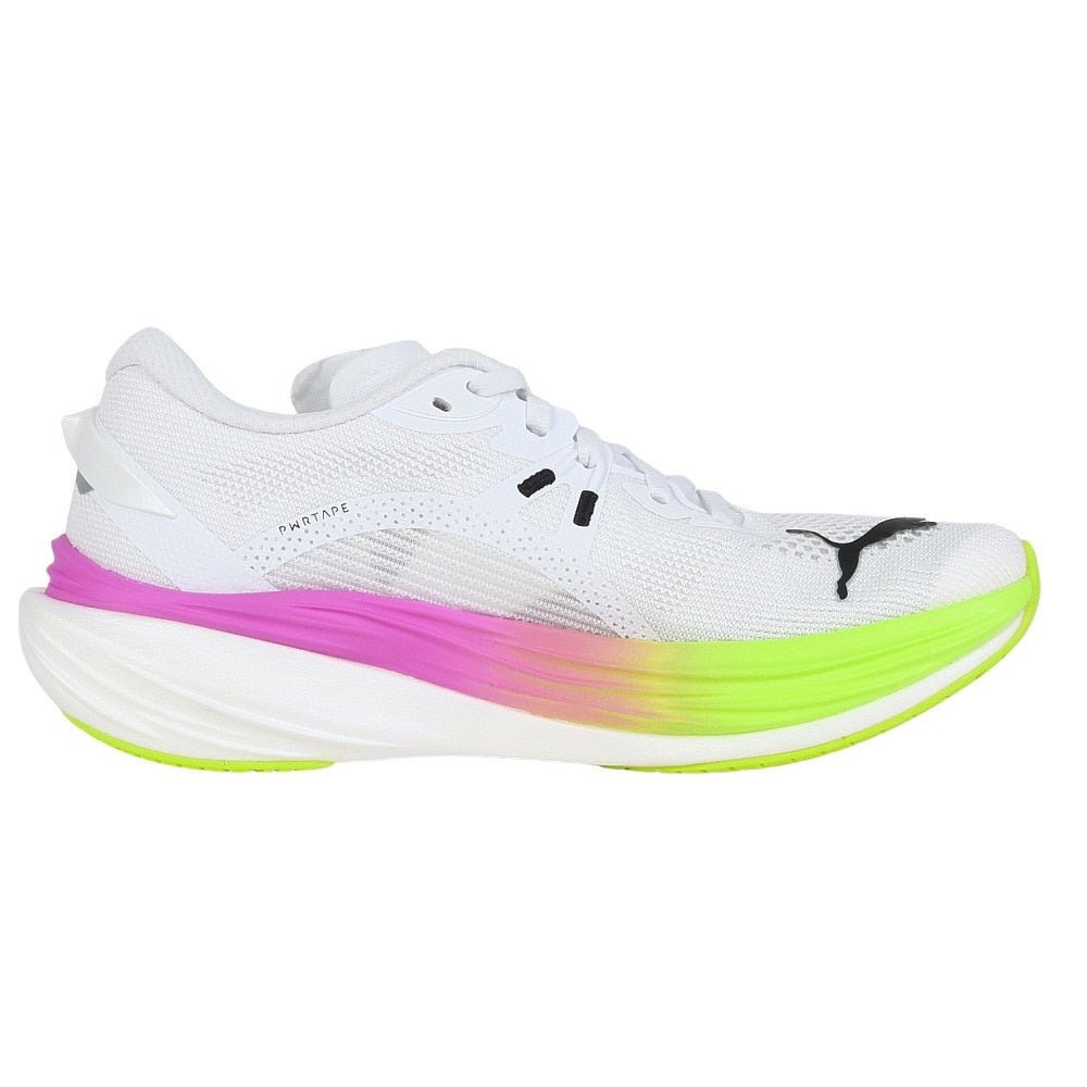 ランニングシューズ ディヴィエイトニトロ3 EG ホワイト 31189401 スニーカートレーニング マラソン ジョギング クッション