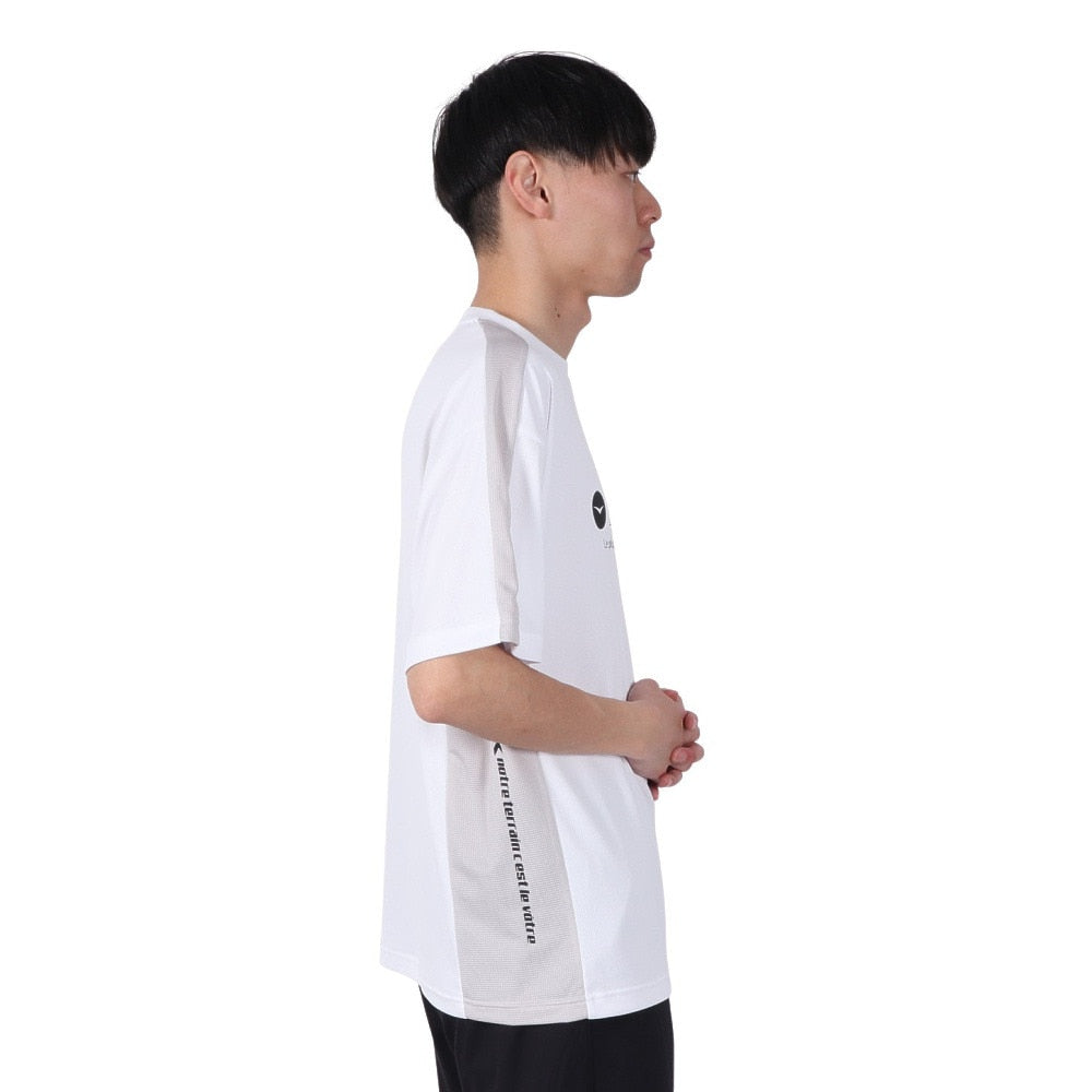 ドライプラスクール シャインブロック UV シャツ WAKI 5S0030-TRCT-863ES WHT