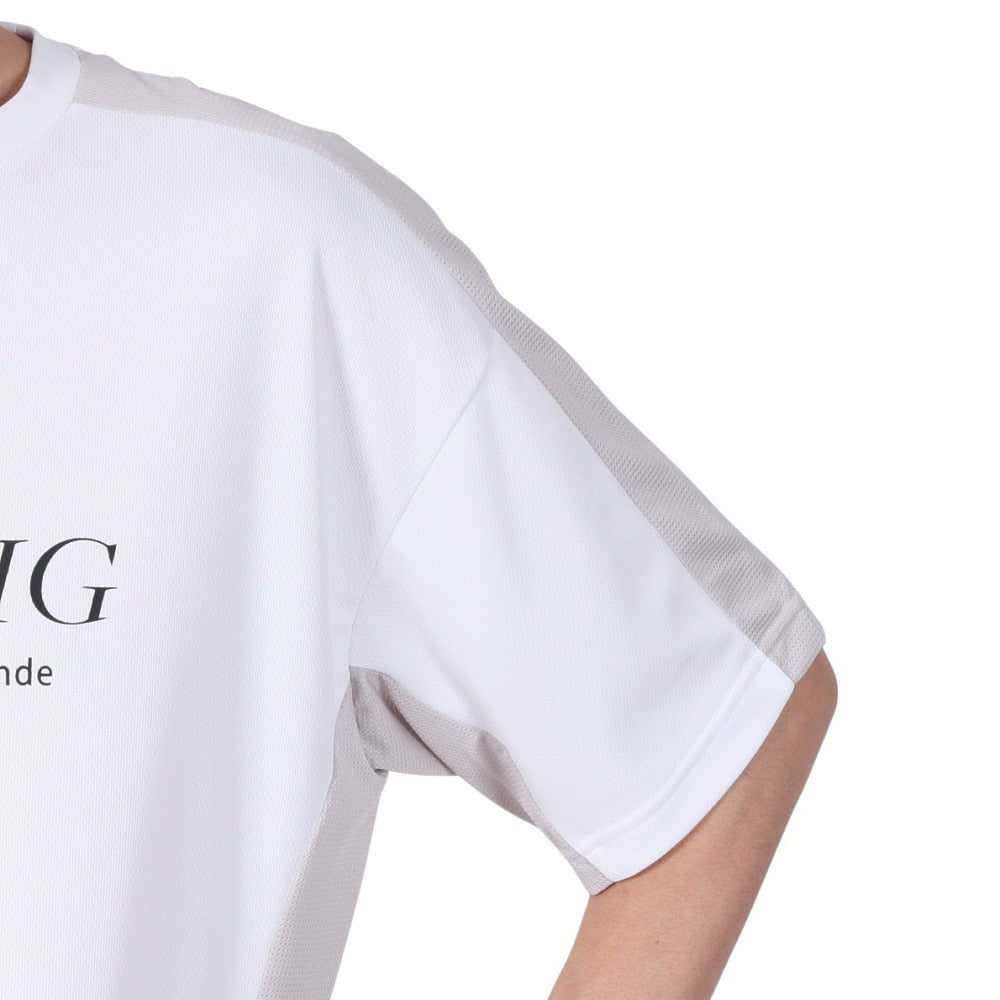 ドライプラスクール シャインブロック UV シャツ WAKI 5S0030-TRCT-863ES WHT