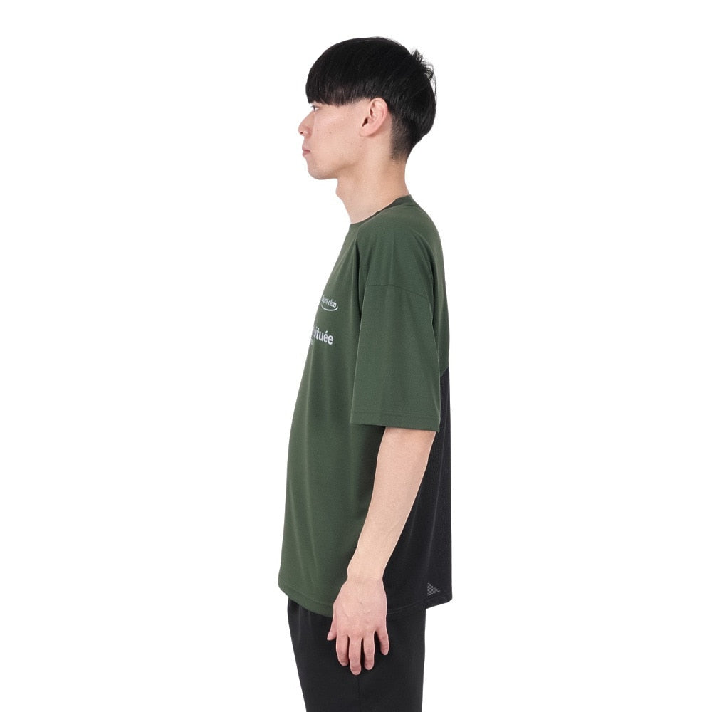 ドライプラスクール シャインブロック UV シャツ BSKI 5S0031-TRCT-863ES DGRN