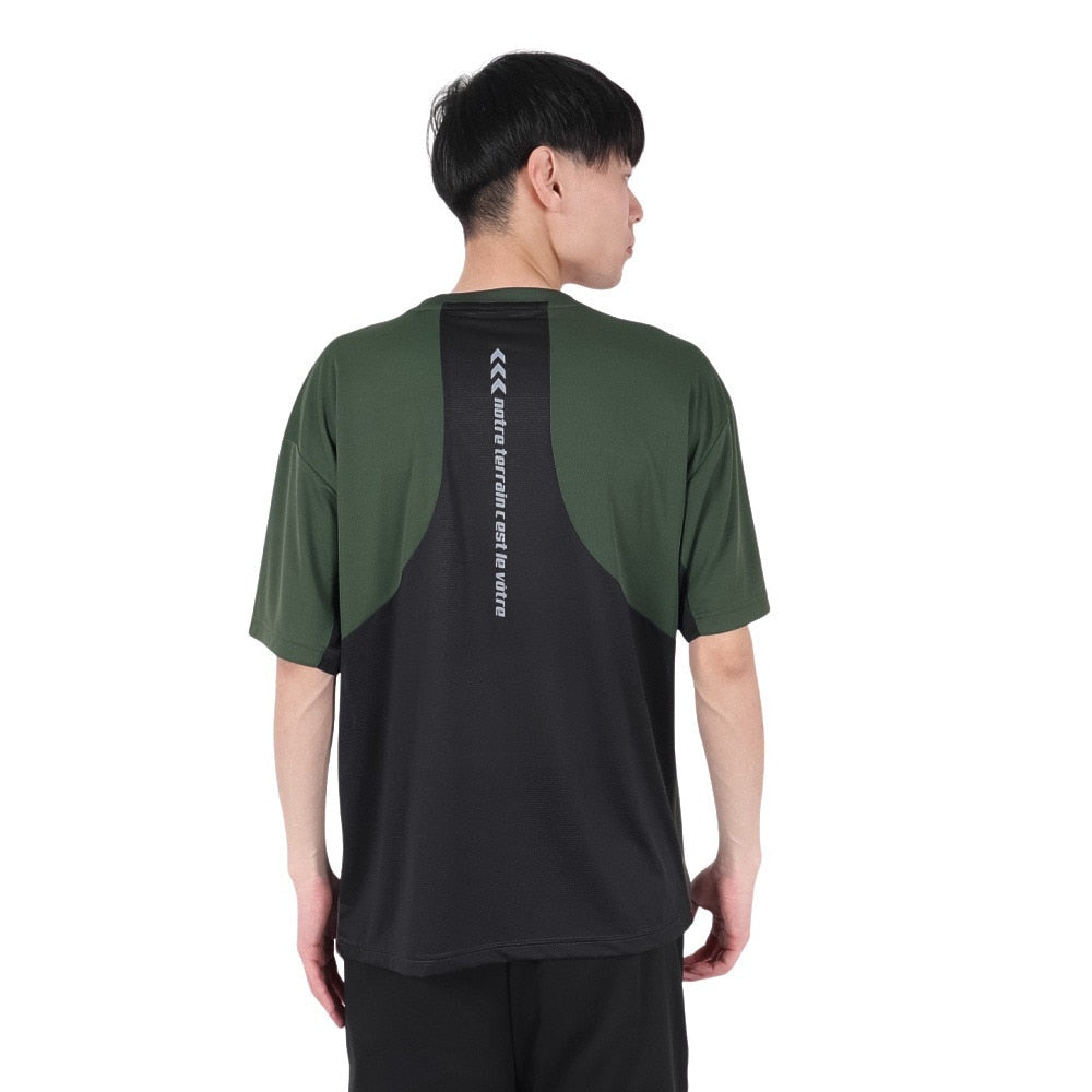 ドライプラスクール シャインブロック UV シャツ BSKI 5S0031-TRCT-863ES DGRN