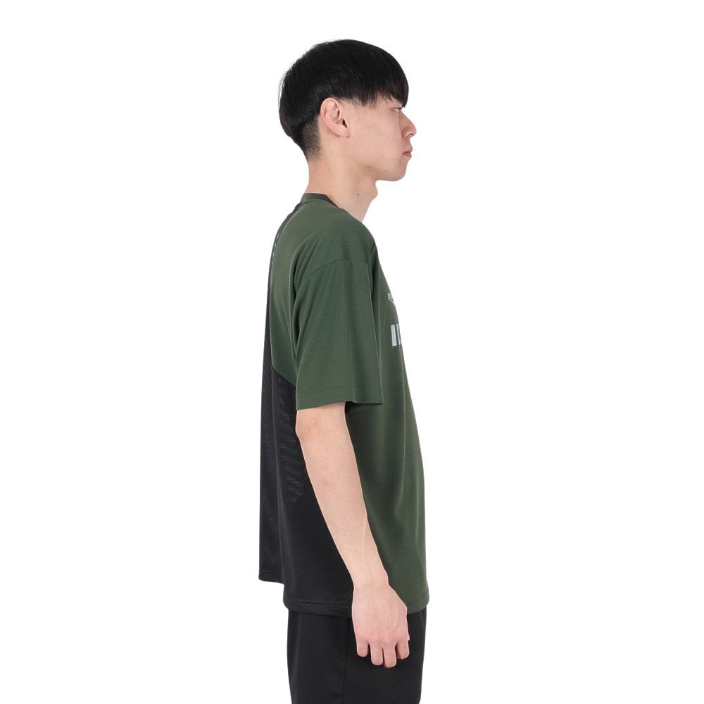 ドライプラスクール シャインブロック UV シャツ BSKI 5S0031-TRCT-863ES DGRN