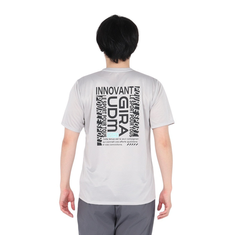 ドライプラス15 202 メッシュ 半袖Tシャツ CT5S0040-TR863-GRES LGRY