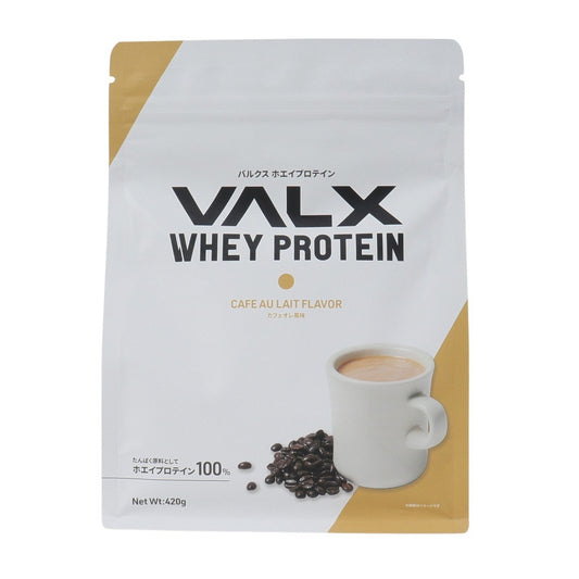 バルクスホエイプロテイン カフェオレ風味 420g VALX ホエイプロテイン カフェオレ420 タンパク質