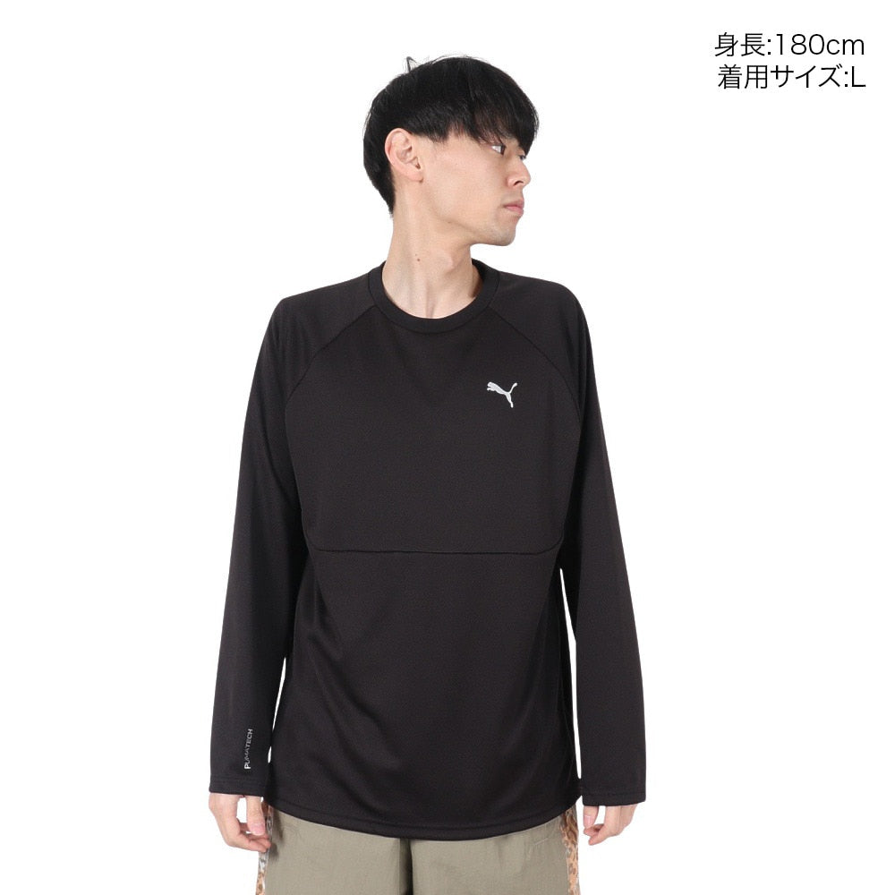 テック 長袖Tシャツ 632962 01 BLK
