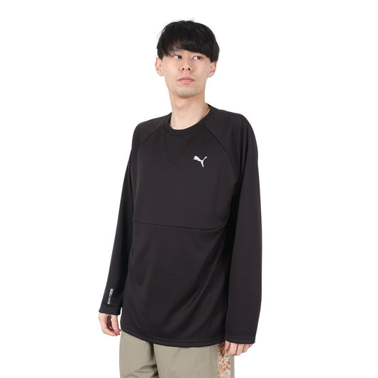 テック 長袖Tシャツ 632962 01 BLK