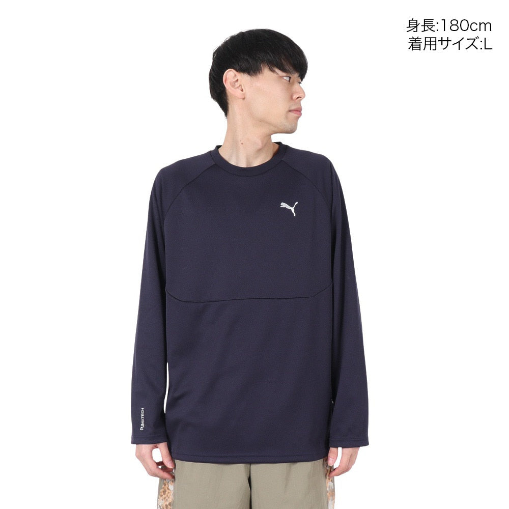 テック 長袖Tシャツ 632962 16 NVY