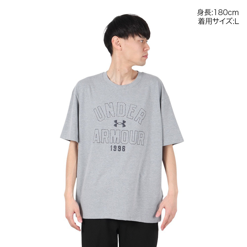 パフォーマンスコットン COLLEGIAGE 半袖Tシャツ 6007584 012