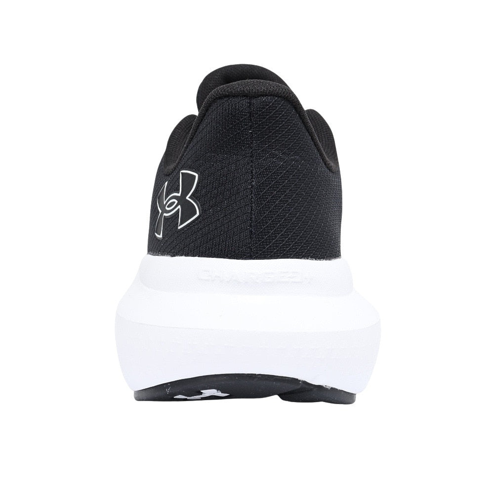 ランニングシューズ ジョギングシューズ チャージド ローグ 5 ワイド ブラック ホワイト 3028255 001