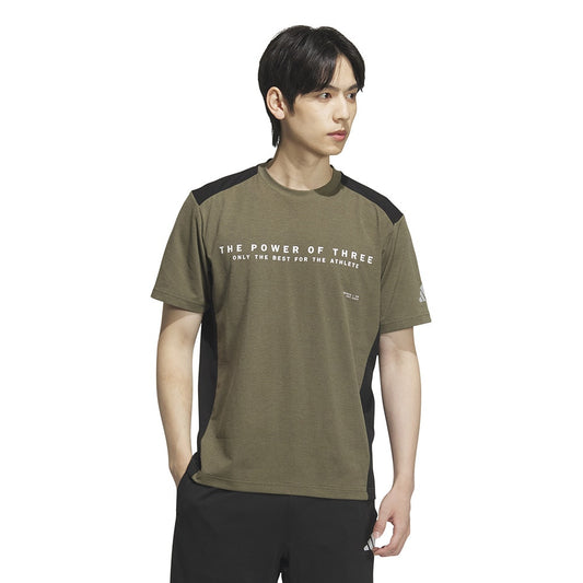 アダプテーション ダブルニット半袖Tシャツ KQD52-JM1997