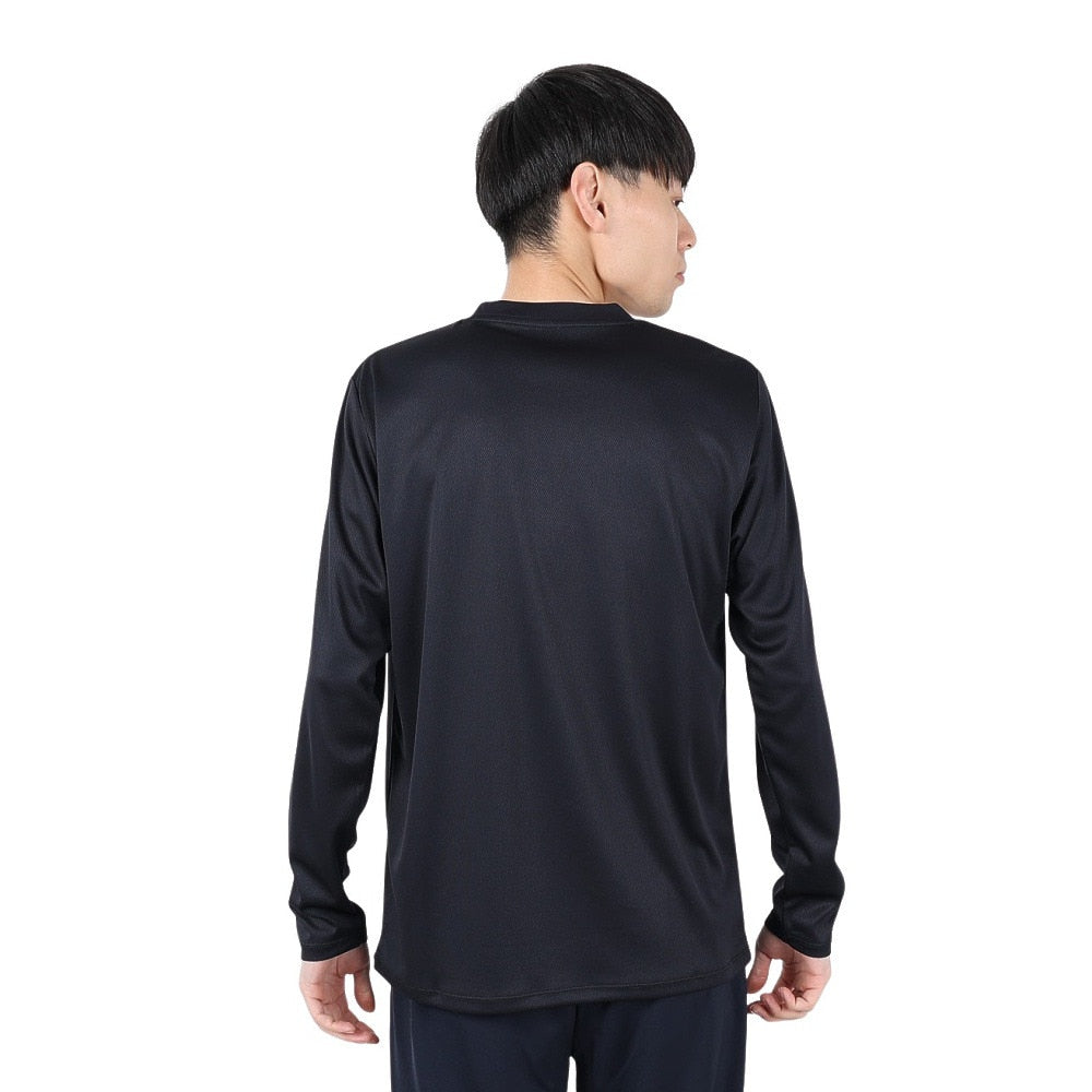 ドライプラス 1point 長袖Tシャツ 5S0037-TRCT-863ES BLK
