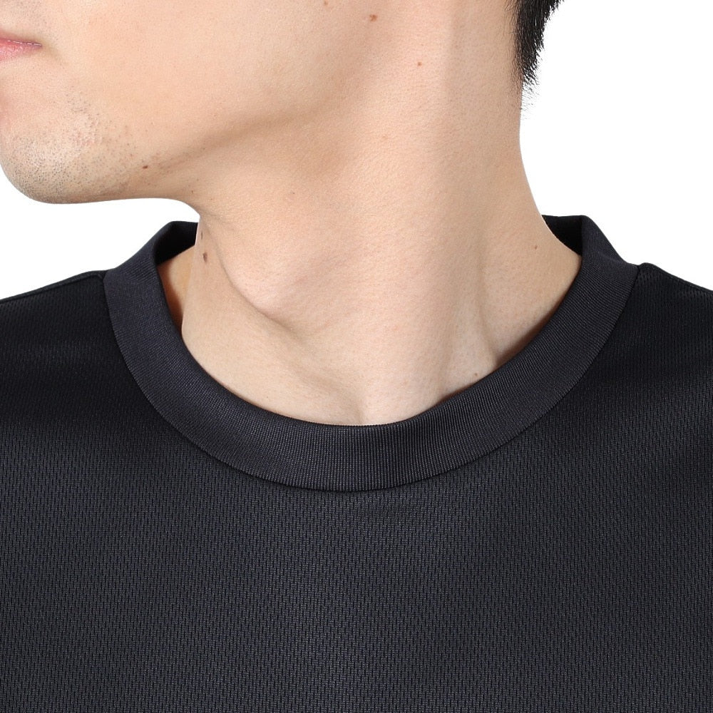 ドライプラス 1point 長袖Tシャツ 5S0037-TRCT-863ES BLK