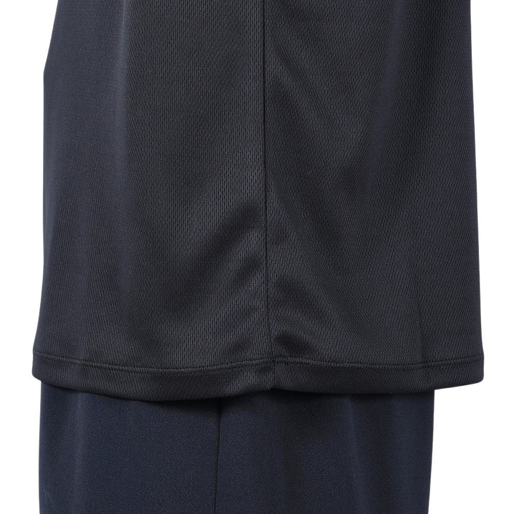 ドライプラス 1point 長袖Tシャツ 5S0037-TRCT-863ES BLK