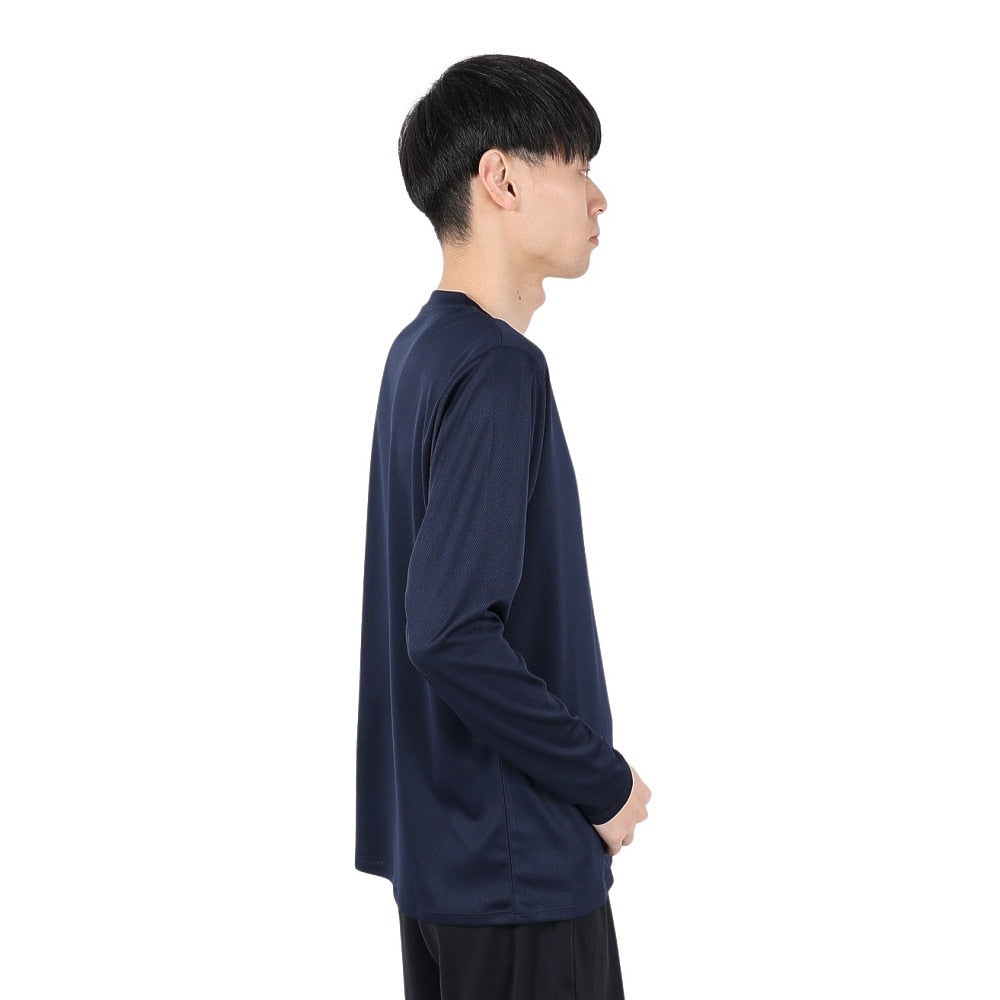 ドライプラス 1point 長袖Tシャツ 5S0037-TRCT-863ES NVY