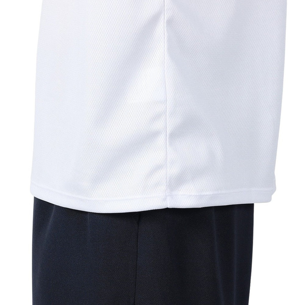 ドライプラス 1point 長袖Tシャツ 5S0037-TRCT-863ES WHT