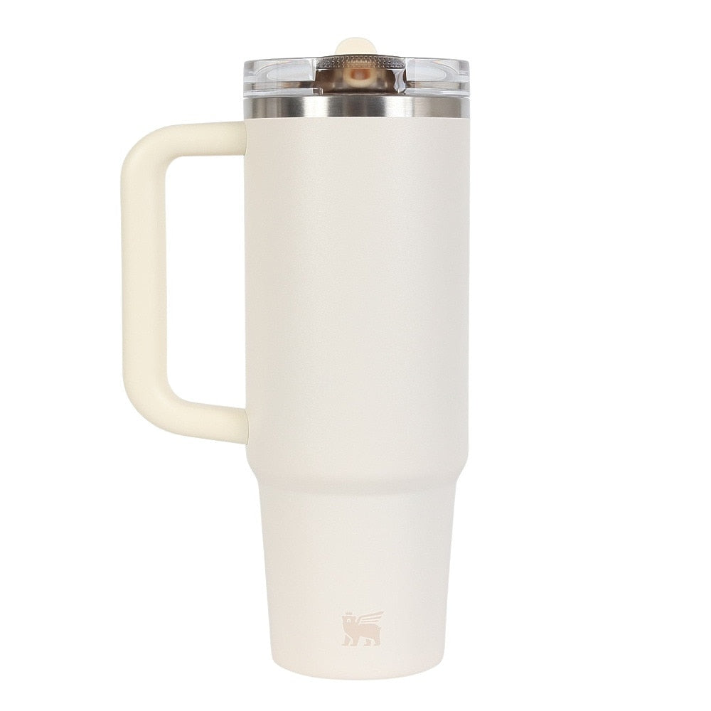 水筒 ボトル マグ クエンチャープロツアーフリップストロータンブラー0.88L クリーム 10-12485-179