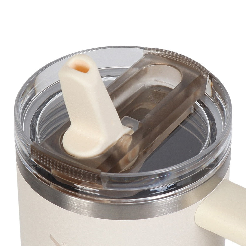 水筒 ボトル マグ クエンチャープロツアーフリップストロータンブラー0.88L クリーム 10-12485-179