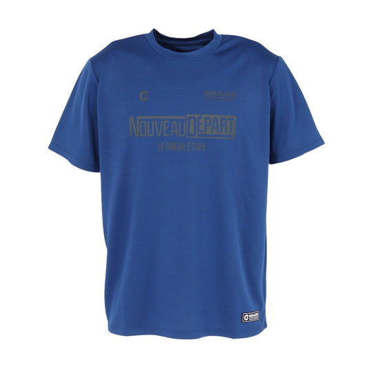 ドライプラスクール メッシュ Tシャツ CT5S0049-TR863-GRJY BLU